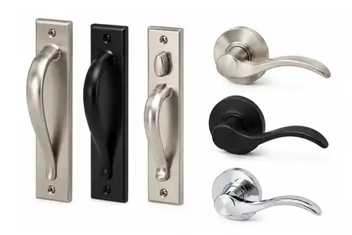 Door handles replacement hardware parts for interior and exterior doors