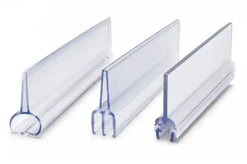 Shower door seals and replacement bathroom hardware parts