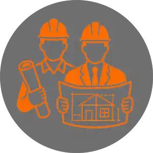 Builders icon representing construction projects and replacement hardware planning