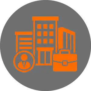 Commercial property icon representing business building hardware repair needs