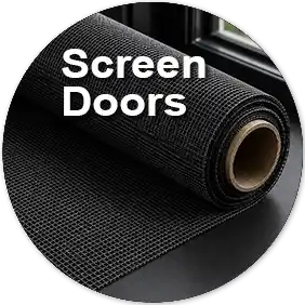 Window screen rolls for residential and commercial screen repair