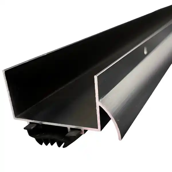 Door bottom sweeps for drafts gaps and weather sealing
