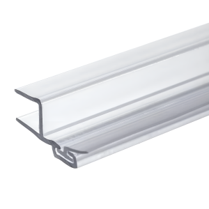 Strike/Door Jamb Water Seal 95" for 3/8" Glass (8-10mm) Clear