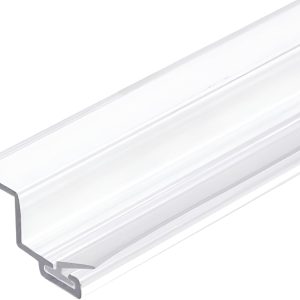 Clear Shower Door Side Jamb Seal for 3/8 in Glass Doors 95 in