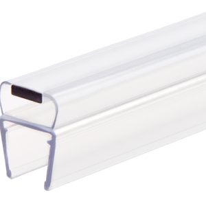 KC Hardware Magnetic Shower Door Seal Set of 2 for 3/8" Glass, 135°, 95"