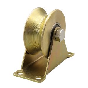 U-Groove Sliding Gate Wheels – 2" Stainless Steel Heavy-Duty Rollers, 660 LB – 8 Pack